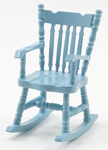 Rocking Chair, Soft Blue